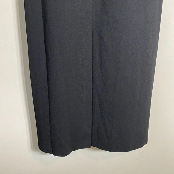 Talbots Sleeveless Shift Formal Maxi Dress Women's 8 Black Cocktail Gown Evening - Picture 10 of 12